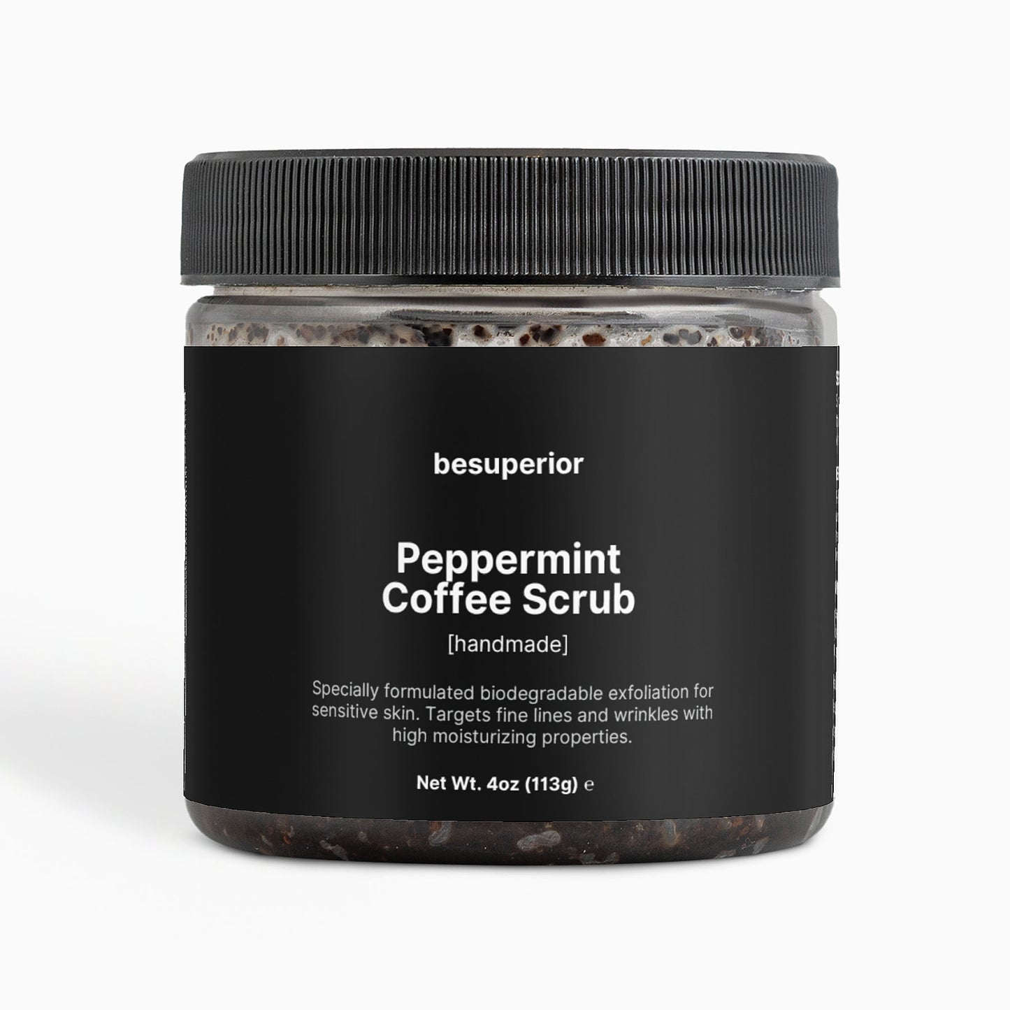 Peppermint Coffee Scrub