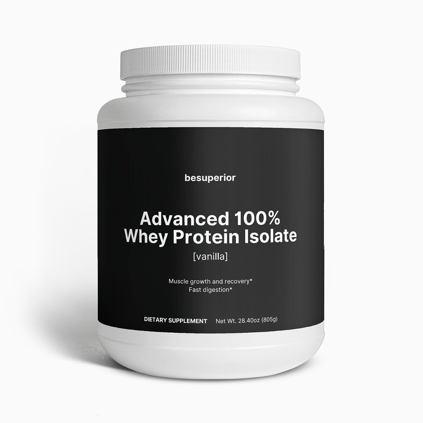 Advanced 100% Whey Protein Isolate (Vanilla)